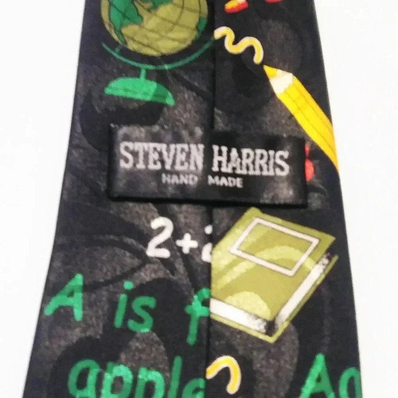 Steven Harris School Tie Handmade - Picture 4 of 5